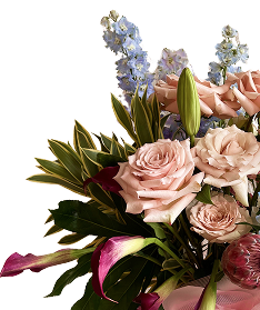 Arreglo floral izquierda Floristería en chía a domicilio